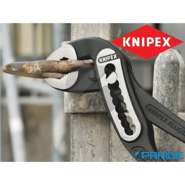 PINZA REGOLABILE ALLIGATOR 88 01 300 PER TUBI E DADI KNIPEX