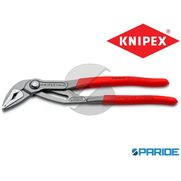 PINZA REGOLABILE COBRA ES 87 51 250 KNIPEX EXTRA A...