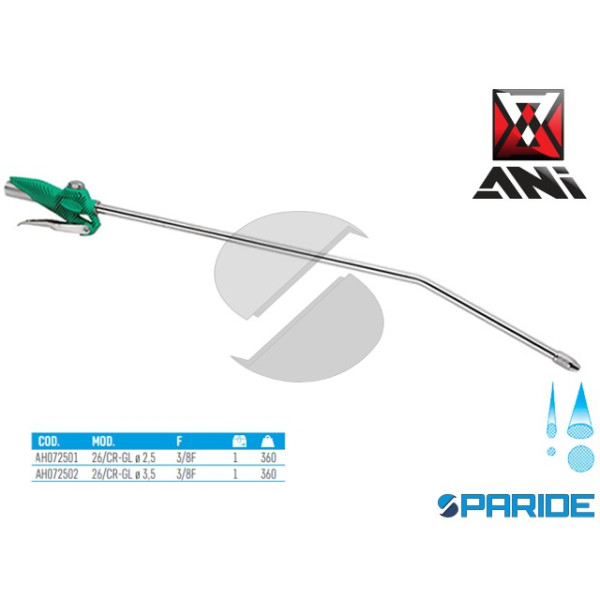 PISTOLA 26\CR-GL D 3,5 MM PER EROGAZIONE LIQUIDI N...