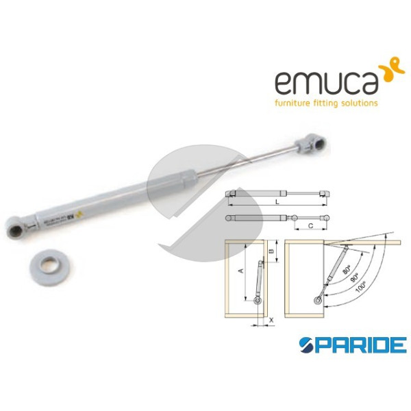 PISTONE PER PENSILI 1257925 470 MM 11 KG EMUCA