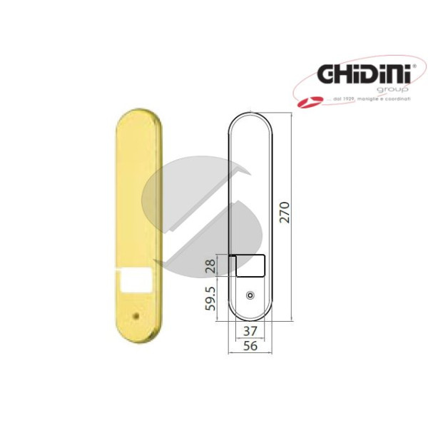 PLACCA AVVOLGIBILE GIOIA OLV TONDA 55448800001 GHI...