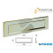 PLACCA BUCALETTERE APERTURA ESTERNA 730OLV OTTONE LUCIDO MARIVA
