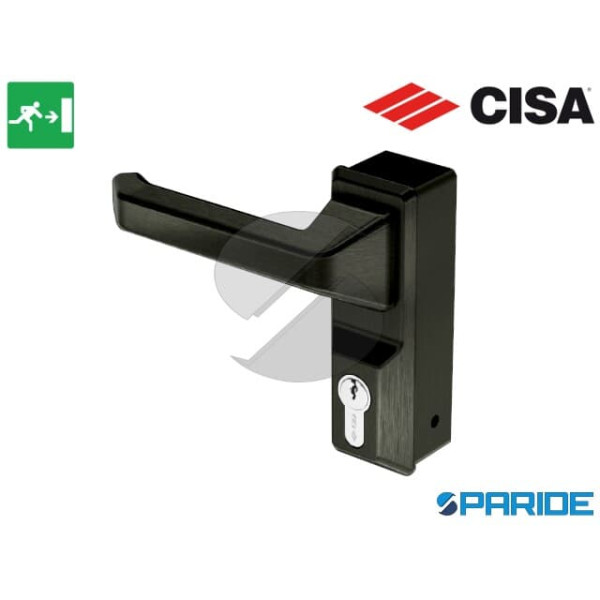 PLACCA CON MANIGLIA RIBASSATA 07A78 36 0 CISA ALPH...