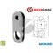 PLACCA SERIE T 62X170 D 46 MM CROMO SATINATO 4506KCS SECUREMME PER PORTE BLINDATE