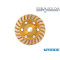 PLATORELLO DIAMANTATO D 125X22 MM PREMIUM 6 FORI GOLD