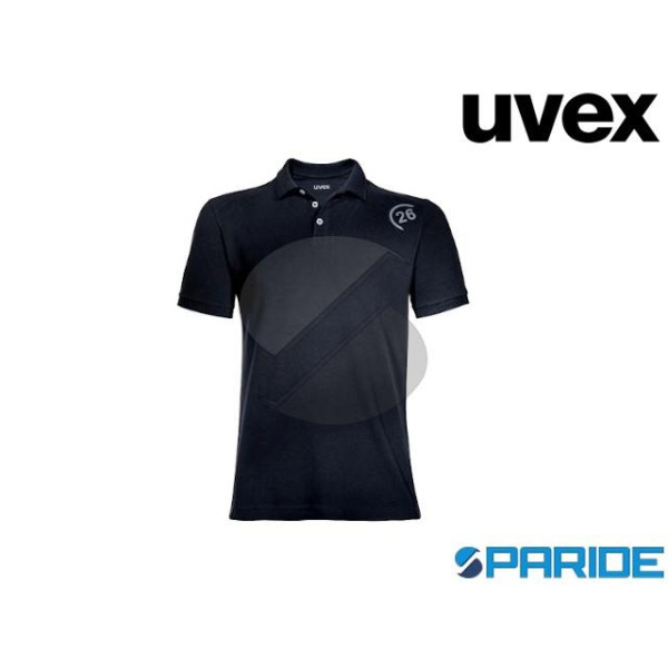 POLO DA UOMO TG XL UVEX NERA