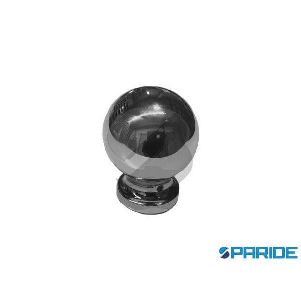 POMOLO FISSO D 70 MM CROMO LUCIDO PER PORTE BLINDA...
