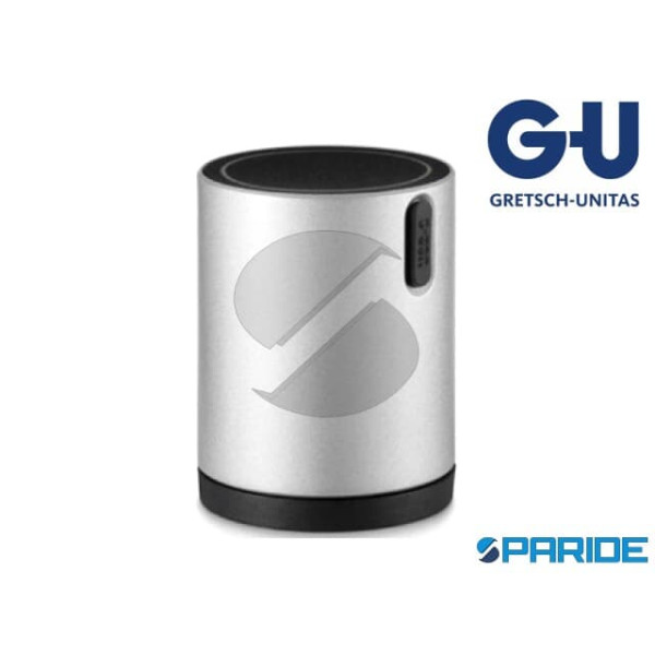 POMOLO MOTORIZZATO PM100 GU ARGENTO SERRATURA CONT...