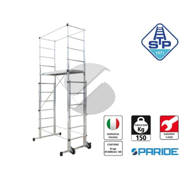 PONTEGGIO IN ALLUMINIO SNELLO STP HOBBISTICO