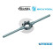 PORTAFILIERA PRESSOFUSA 38X14 MM VOLKEL DIN 225