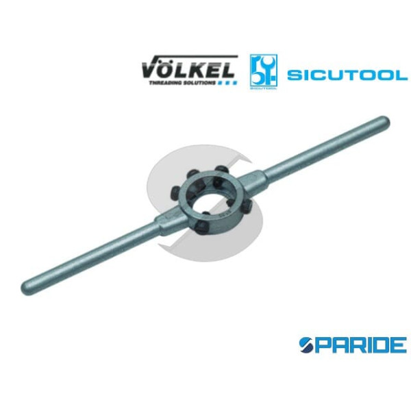 PORTAFILIERA PRESSOFUSA 65X25 MM VOLKEL DIN 225