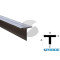 PROFILO A T 25X25 SP 4 L 2 MT FERRO NATURALE