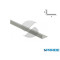 PROFILO ANGOLARE A L ALLUMINIO 40X15X1,5 L 2 MT ARGENTO