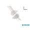 PROFILO ANGOLARE ALLUMINIO 10X10X1 L 2 MT BIANCO