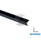 PROFILO ANGOLARE ALLUMINIO 20X20X1 L 2 MT NERO