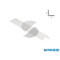 PROFILO ANGOLARE IN PLASTICA 25X25X1,5 L 2 MT BIANCO