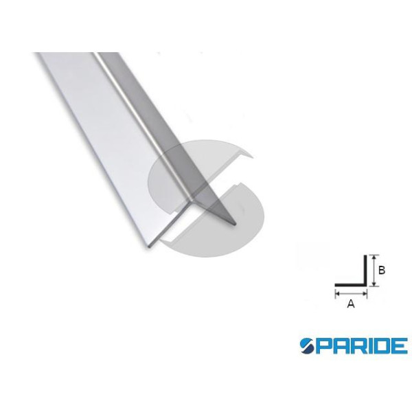PROFILO ANGOLARE INOX 30X30 L 2,7 MT INOX