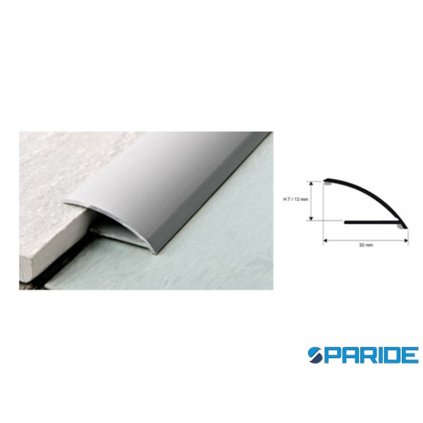PROFILO IN ALLUMINIO L 270 CM AUTOADESIVO ANODIZZA...