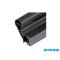 PROFILO LED CORRIMANO ALLUMINIO L 3 MT NERO