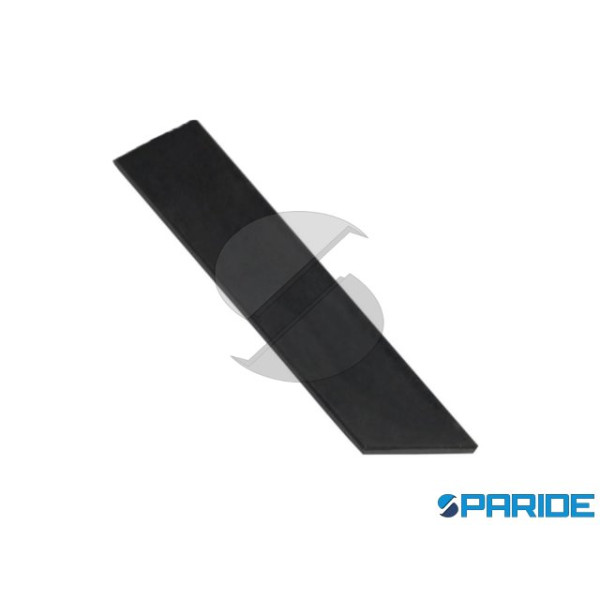 PROFILO PIATTO IN ALLUMINIO 40X2 L 2 MT NERO