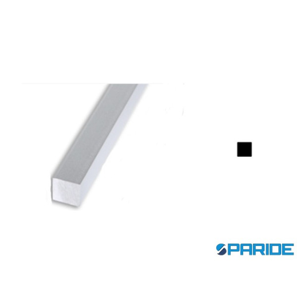PROFILO QUADRO PIENO IN ALLUMINIO 8X8 L 2 MT ARGEN...