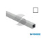 PROFILO QUADRO VUOTO ALLUMINIO 40X40X2 L 2 MT ARGENTO