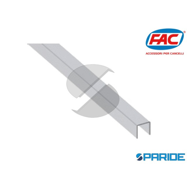 PROFILO U 40X40 SP 2 MM L 3 MT VA5401003 FAC ZINCA...