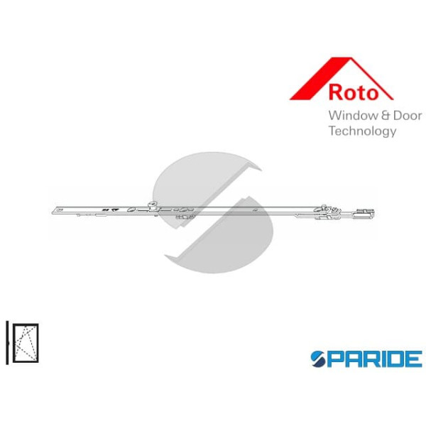 PROLUNGA CREMONESE 400 MM 257598 ROTO NT CON 1 NOTTOLINO V