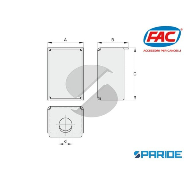 PROTEZIONE ZINCATA PER OLIVA 118 FAC