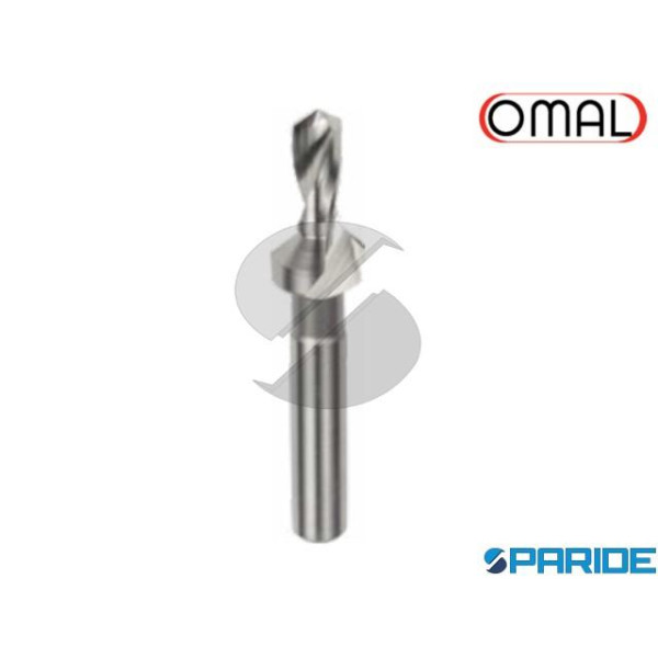 PUNTA A GRADINO M3 PER FORARE E SVASARE HSS-CO OMAL