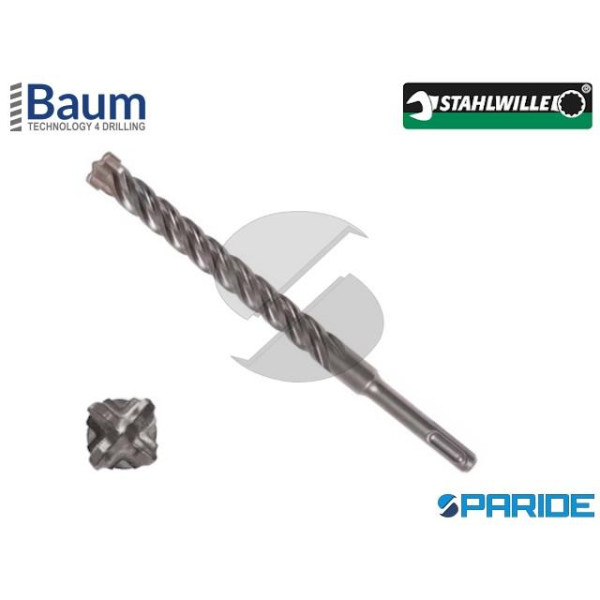 PUNTA BAUM ZENTRO PLUS D 10 MM L 160 MM 4 TAGLIENT...