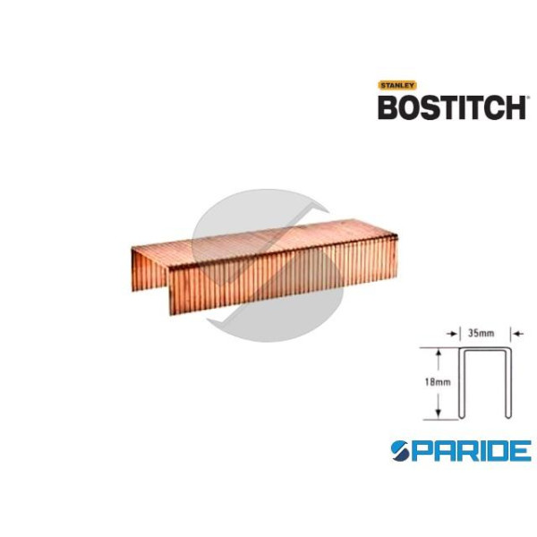 PUNTI SERIE 133 A\35 18MM PER CARTONI 1331800Z BOS...