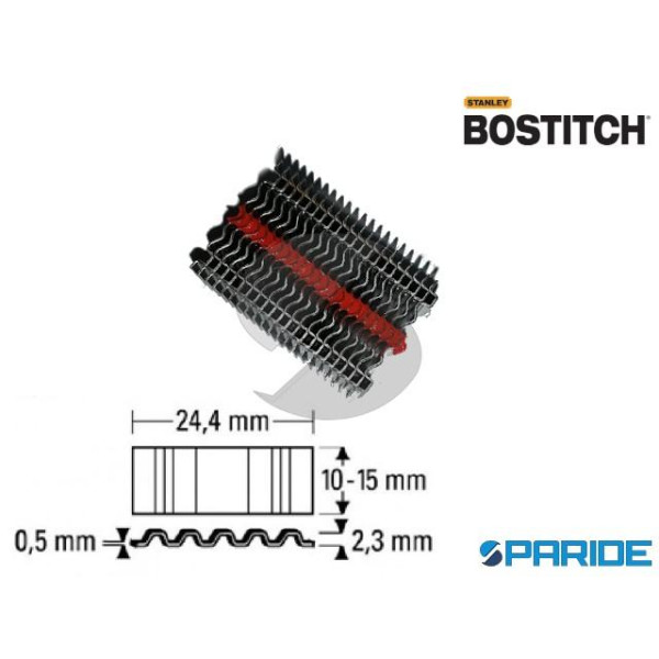 PUNTI SERIE CF 13MM GALV 1221300E BOSTITCH 1200 PZ...