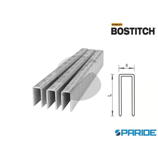 PUNTI SERIE SL 30MM GALV SL503530Z BOSTITCH 3000 PZ PER CUCITRICE