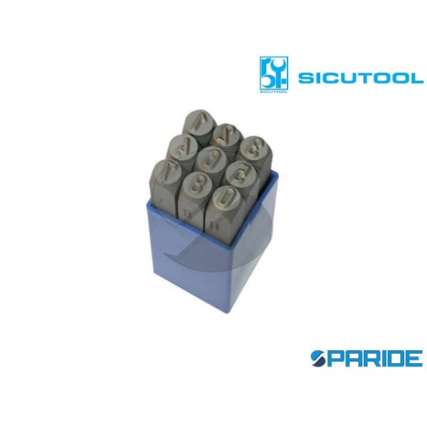 PUNZONI NUMERICI 5 MM 3028 SICUTOOL