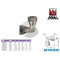 RACCORDO A L D 6 MM 34\E AH032220 PER TUBO RAME ANI