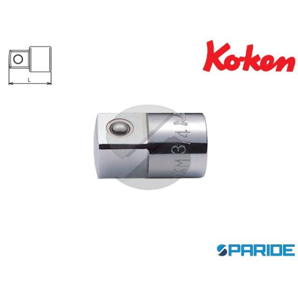 RACCORDO DI RIDUZIONE 3\4 M E 1\2 F 4466A KOKEN