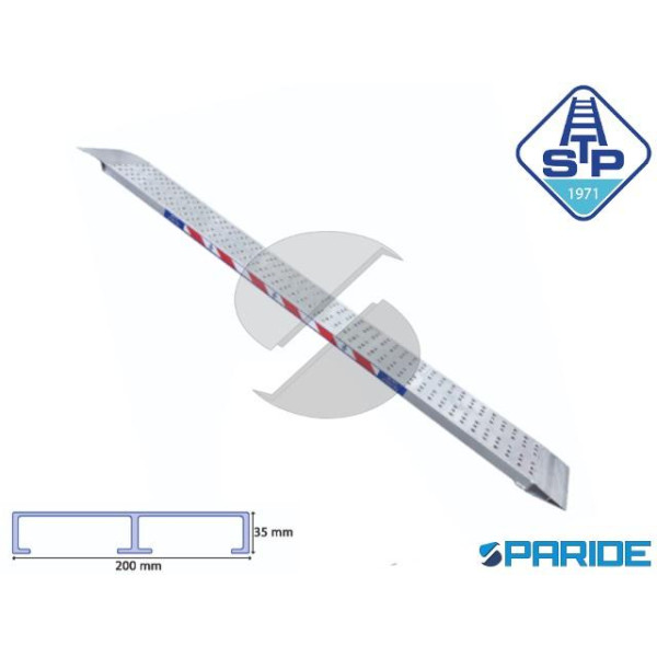 RAMPA DA CARICO FISSA L 2500 MM H35\25 STP