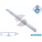 RAMPA DA CARICO FISSA L 2500 MM H35\25 STP
