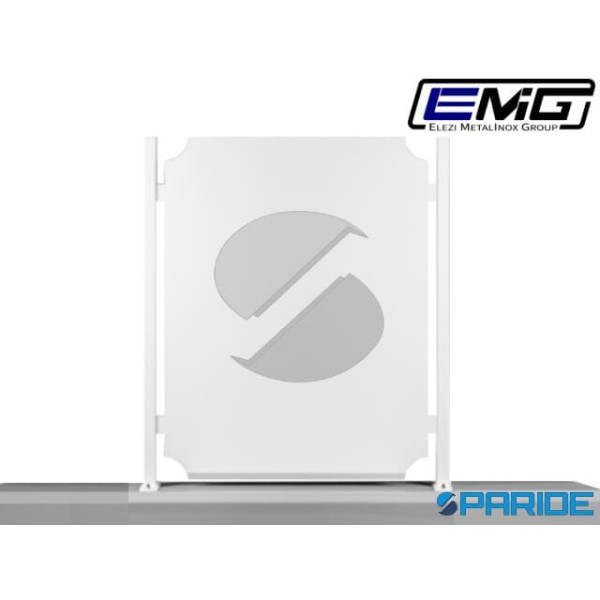 RECINZIONE MODULARE LLOGARA IN LAMIERA A PANNELLI CIECHI