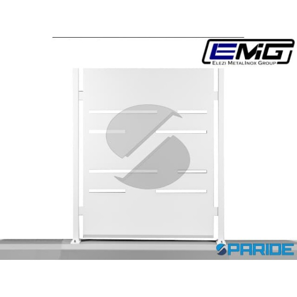 RECINZIONE MODULARE PIAVE IN LAMIERA A PANNELLI FORATI