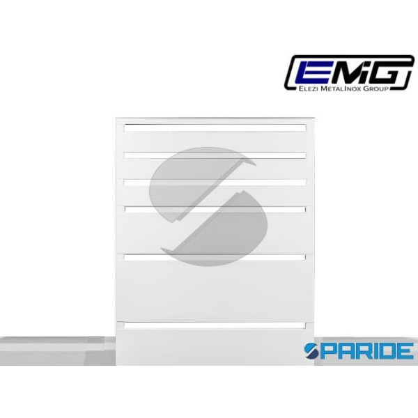 RECINZIONE MODULARE PRISTHINA IN LAMIERA A PANNELLI FORATI