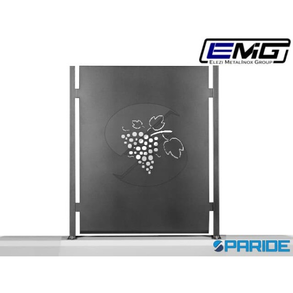 RECINZIONE MODULARE VIGNETA IN LAMIERA A PANNLI FO...