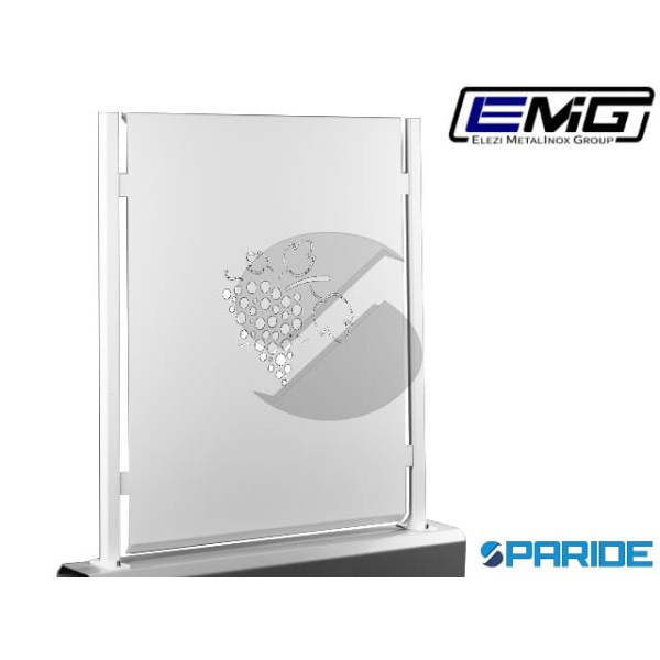 RECINZIONE MODULARE VIGNETA IN LAMIERA A PANNLI FORATI DECORATI