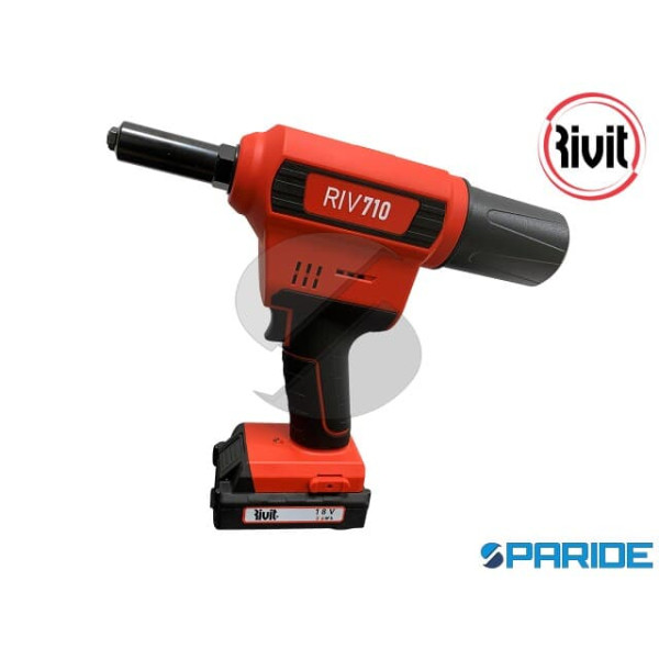 RIVETTATRICE RIV710 PER RIVETTI A BATTERIA LITIO 1...