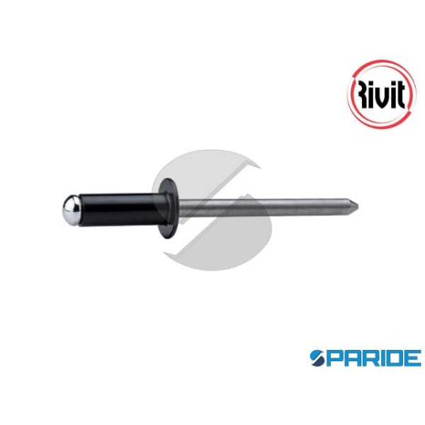 RIVETTO ALLUMINIO AFT TT 3,2X10 MM 0019700 RIVIT NERO RAL 9005