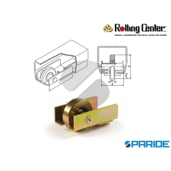 RUOTA DI SOSTEGNO 41 B PER CANCELLI AUTOPORTANTI R...