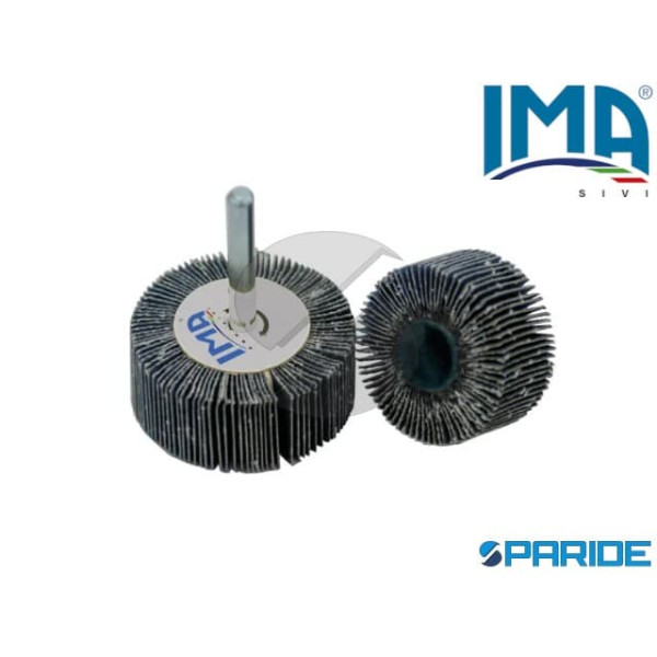 RUOTA LAMELLARE 50X30 GR120 CON GAMBO ZIRCONIO