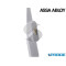 SBARRA VERTICALE L 2500 E 1100 BIANCA Y6641002053 ASSA ABLOY PER SCURI