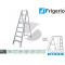 SCALA 1 SALITA IN ALLUMINIO 6016\07 CON PONTE A 7 GRADINI 150 KG FRIGERIO